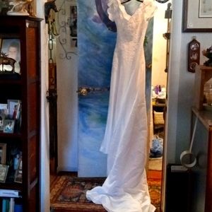 Vintage Bonny white wedding dress